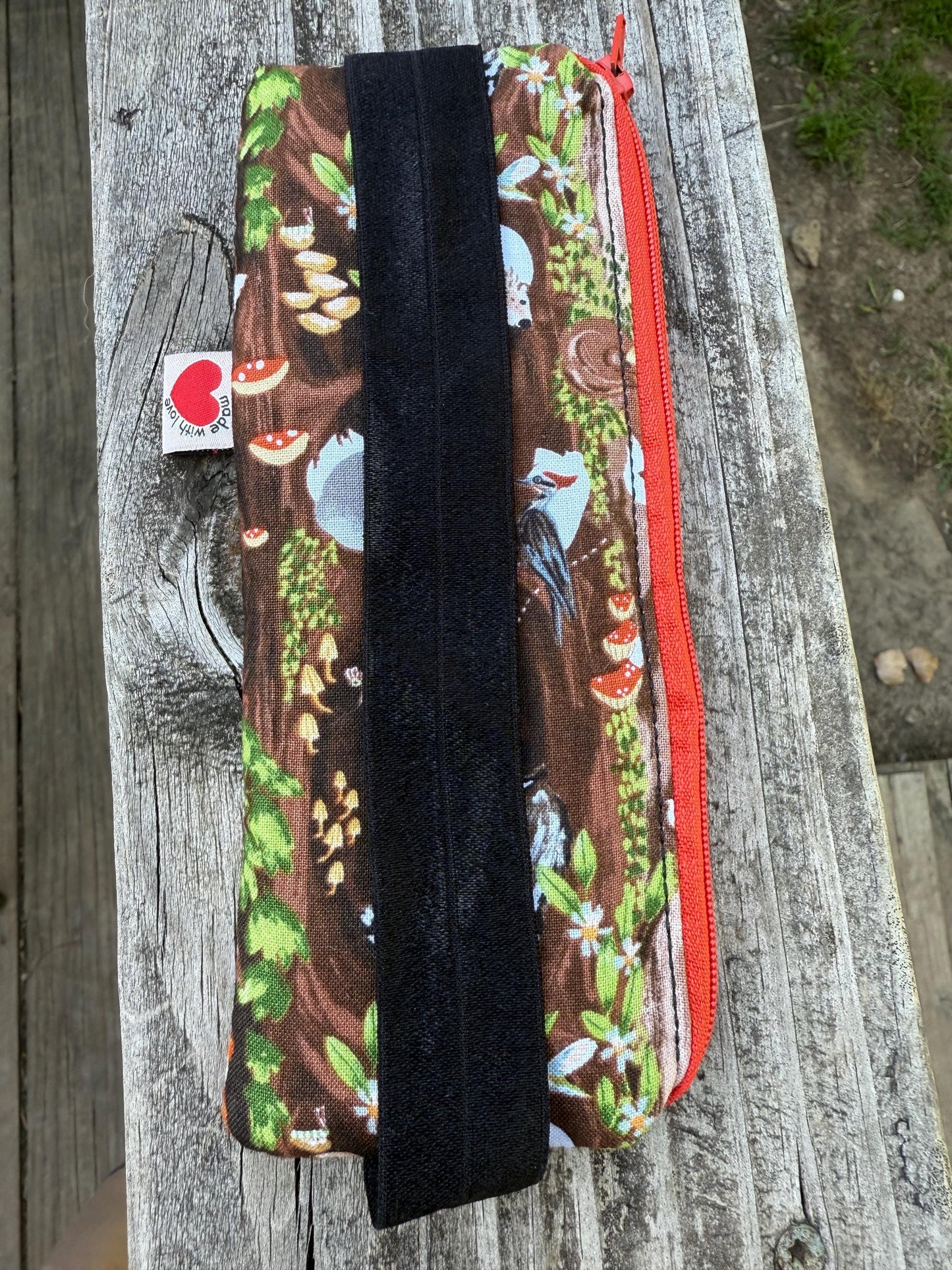 Stretch Elastic Pencil Pouch for Journals & Binders β Planner Accessory