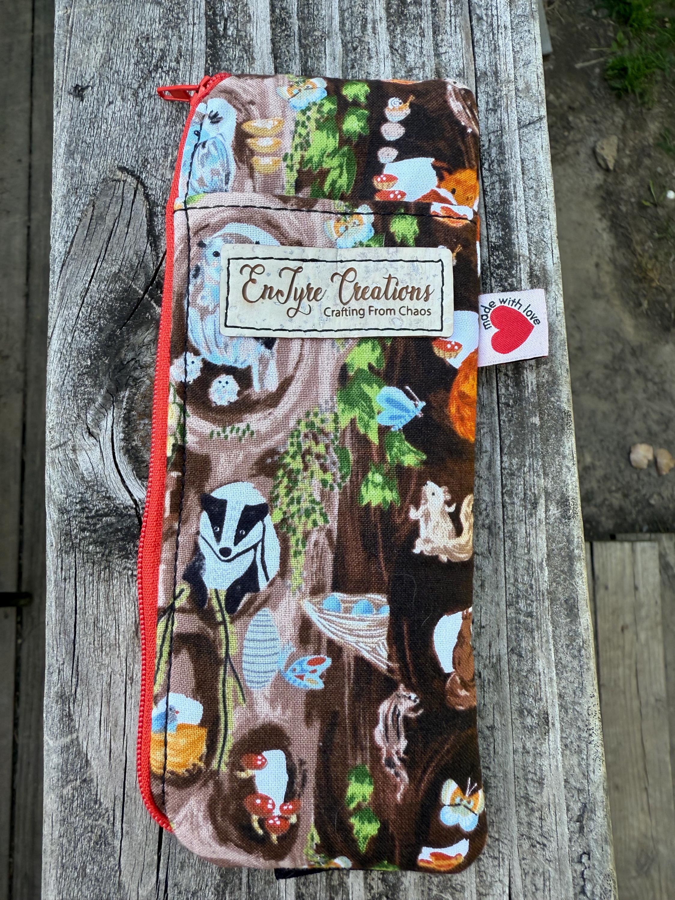 Stretch Elastic Pencil Pouch for Journals & Binders – Planner Accessory