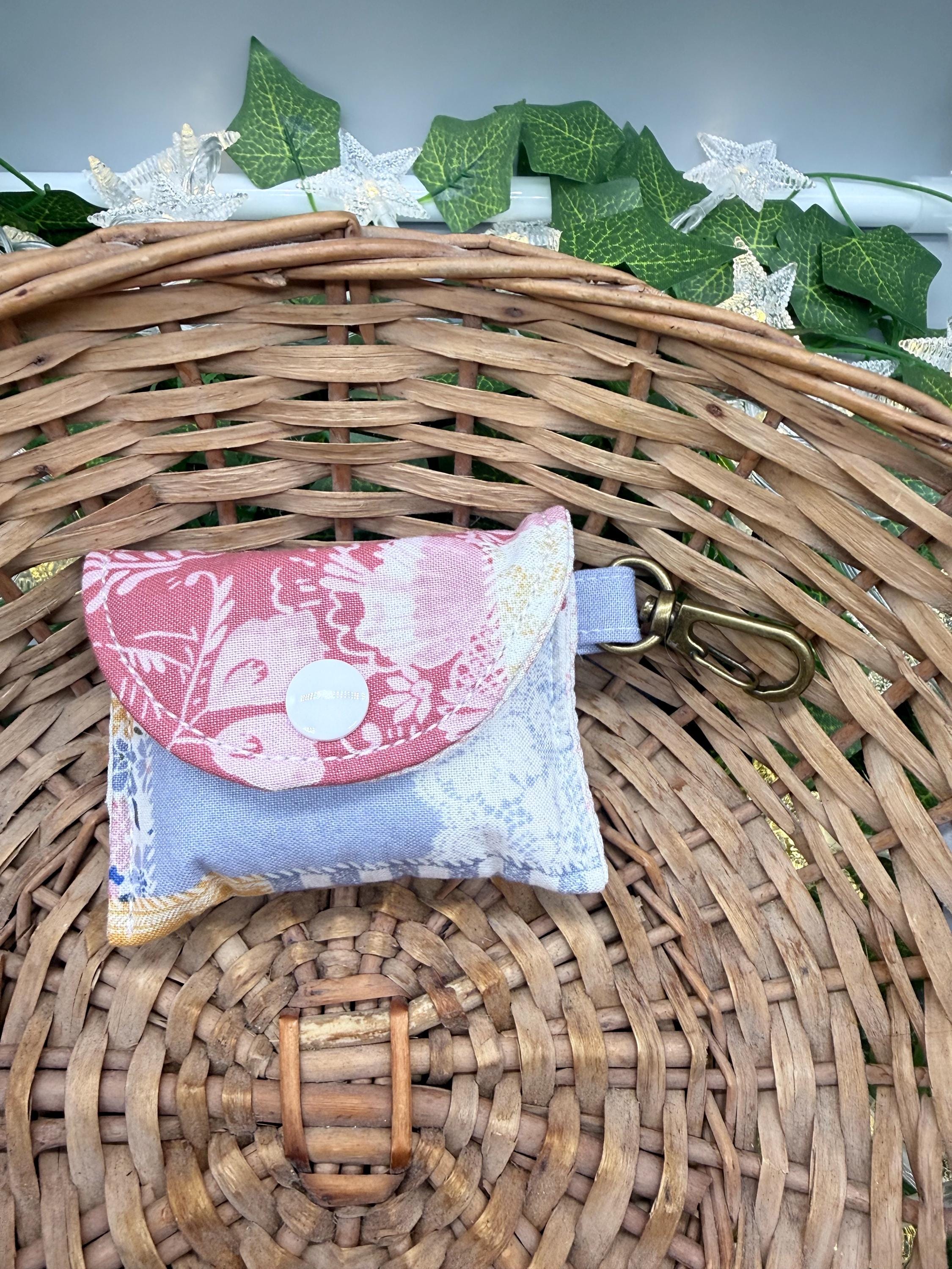 AirPod Pro Case Keychain | Cute Fabric Protective Cover | Handmade Earbud Holder with Key Ring | Travel Accessory Pouch Gift