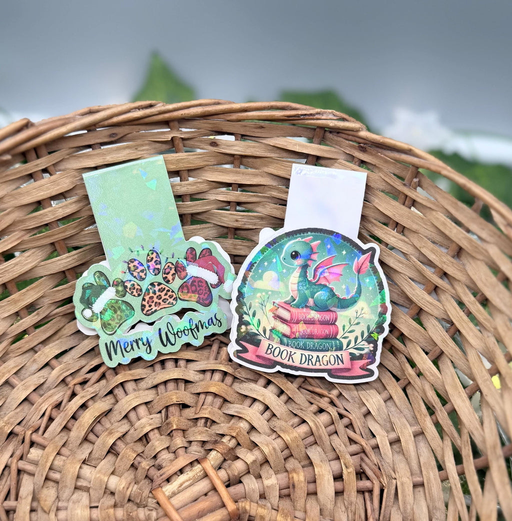 Magnetic Bookmark – Cute Page Holder for Readers | Aesthetic Book Lover Gift, Planner & Journal Accessory