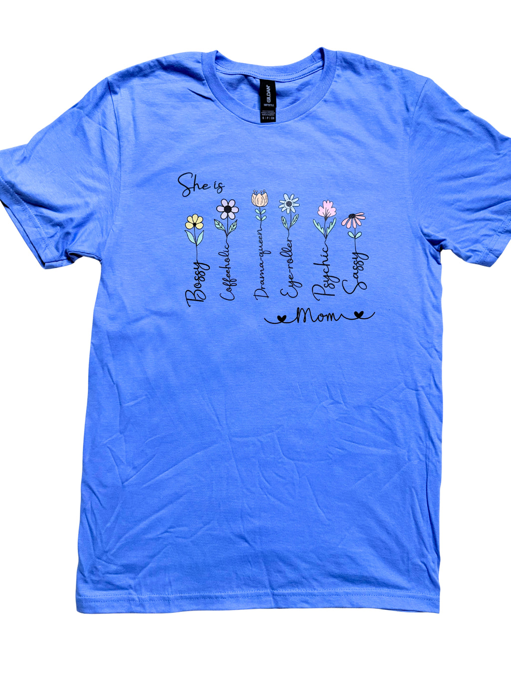 Wildflower Mom Shirt - Sassy & Sweet Mother’s Day Floral Graphic Tee