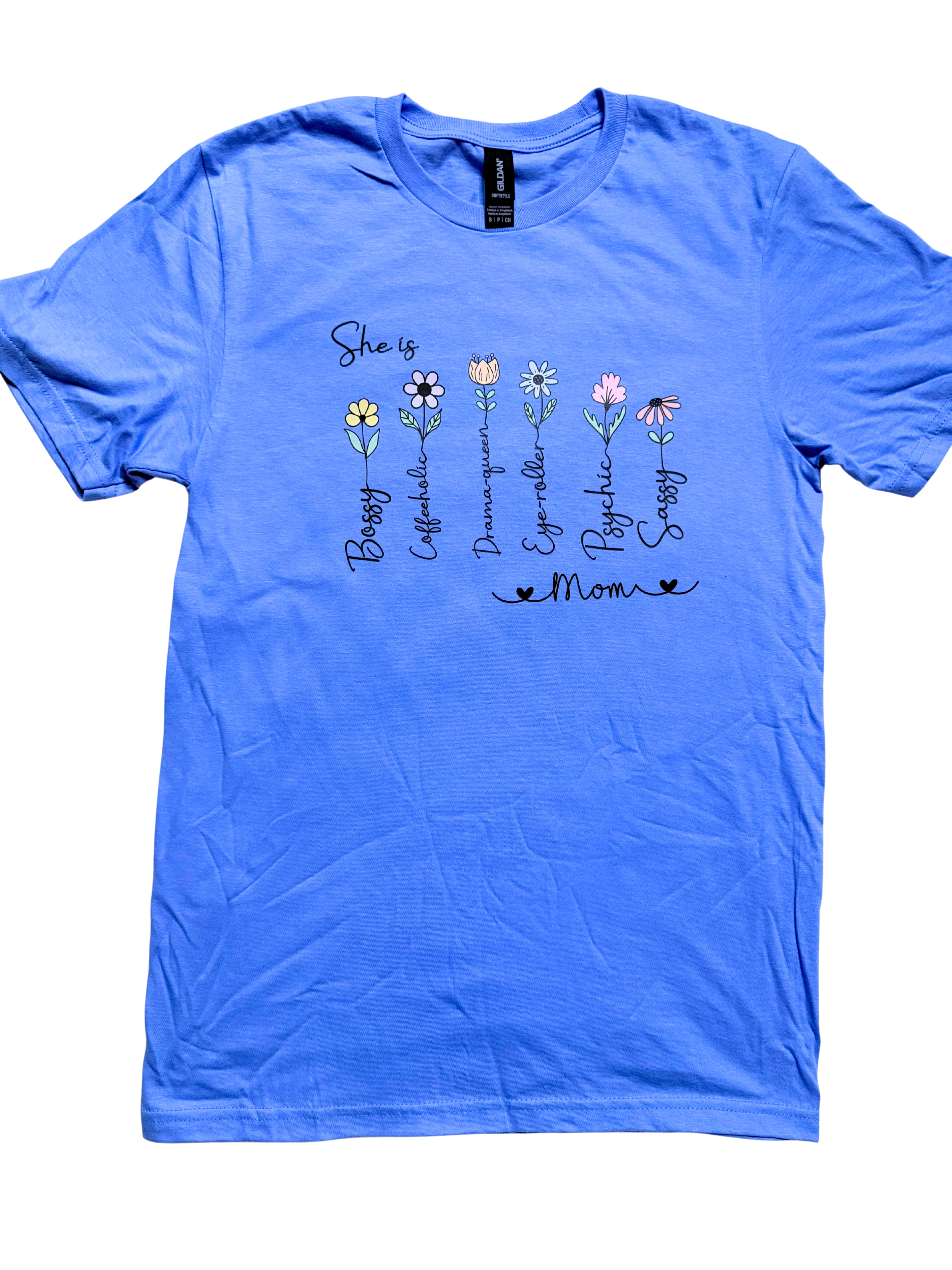Wildflower Mom Shirt - Sassy & Sweet Mother’s Day Floral Graphic Tee
