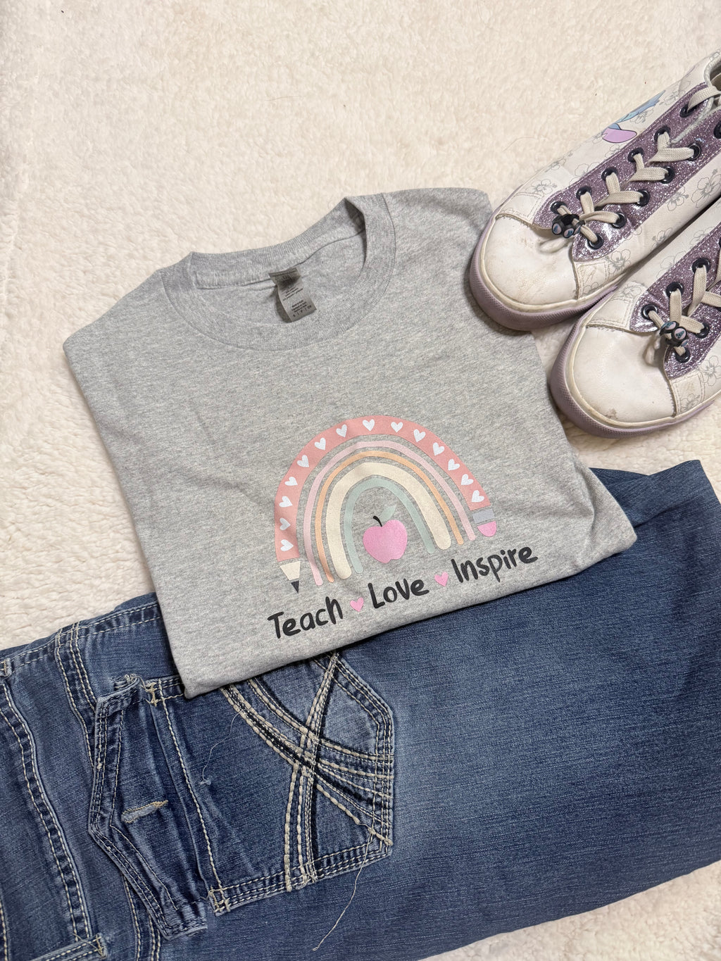 Teach Love Inspire | The Boho Teacher Tee