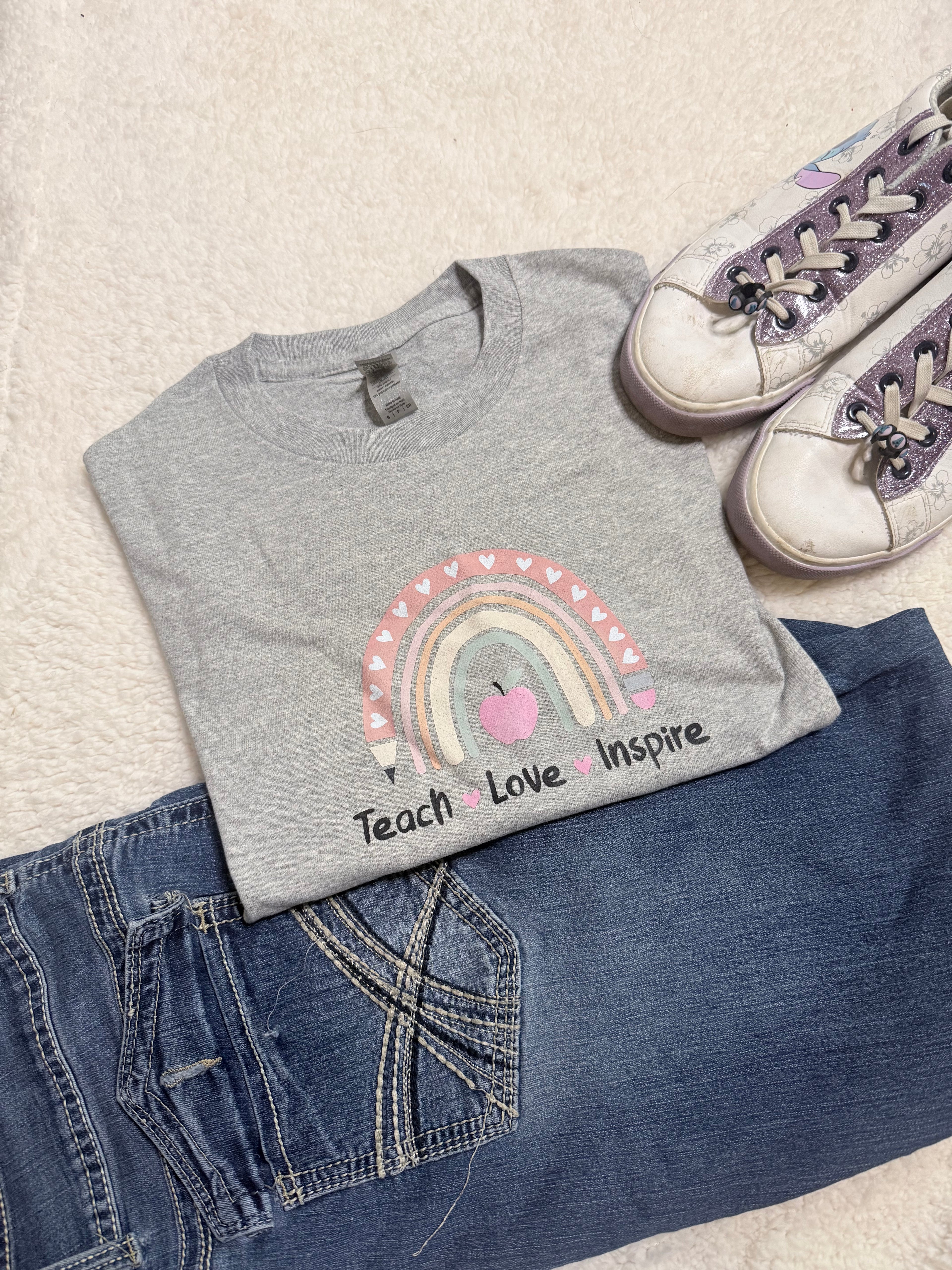 Teach Love Inspire | The Boho Teacher Tee