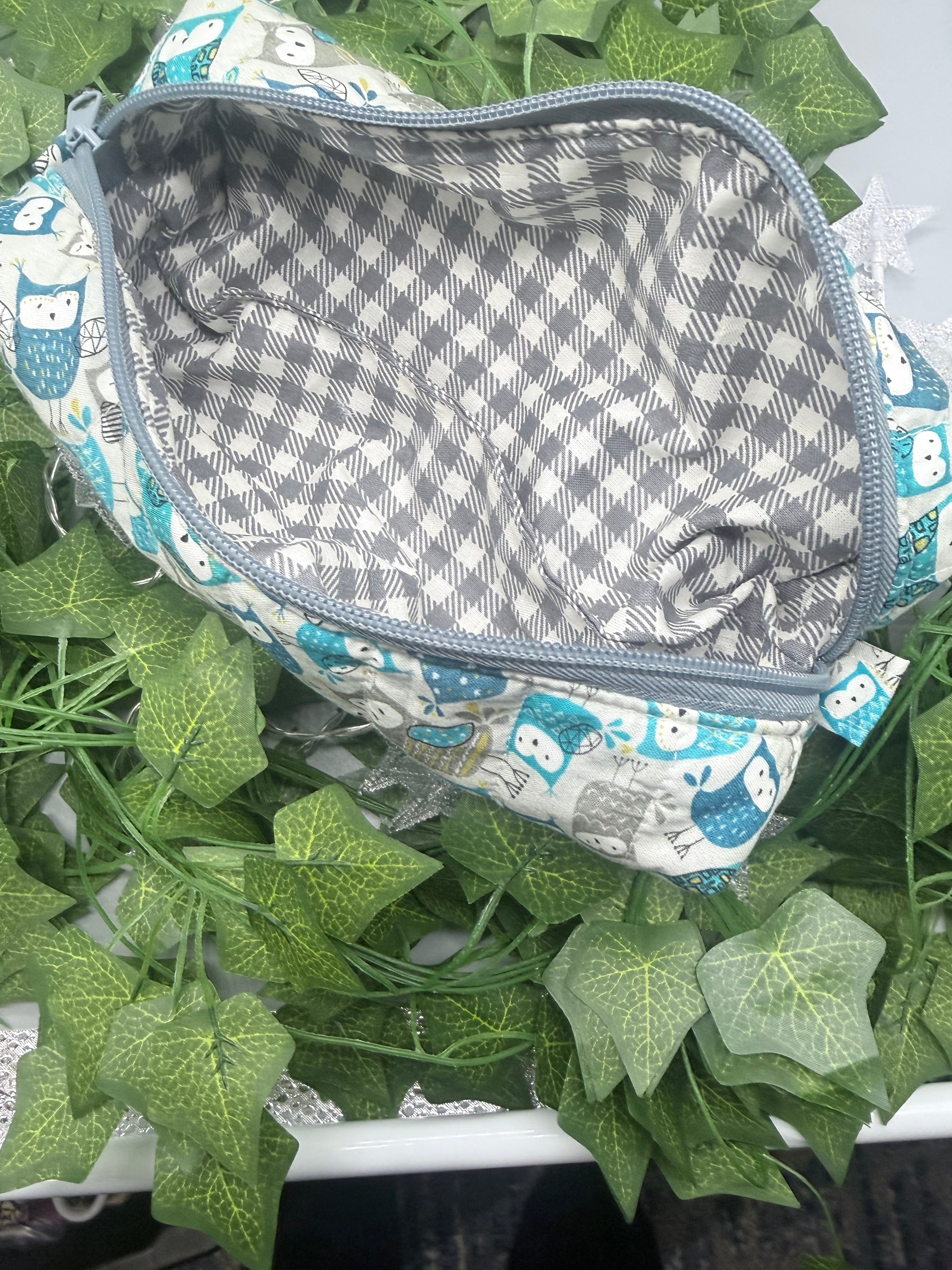 The Signature Quilted Boxy Pouch - Handmade Zipper Organizer