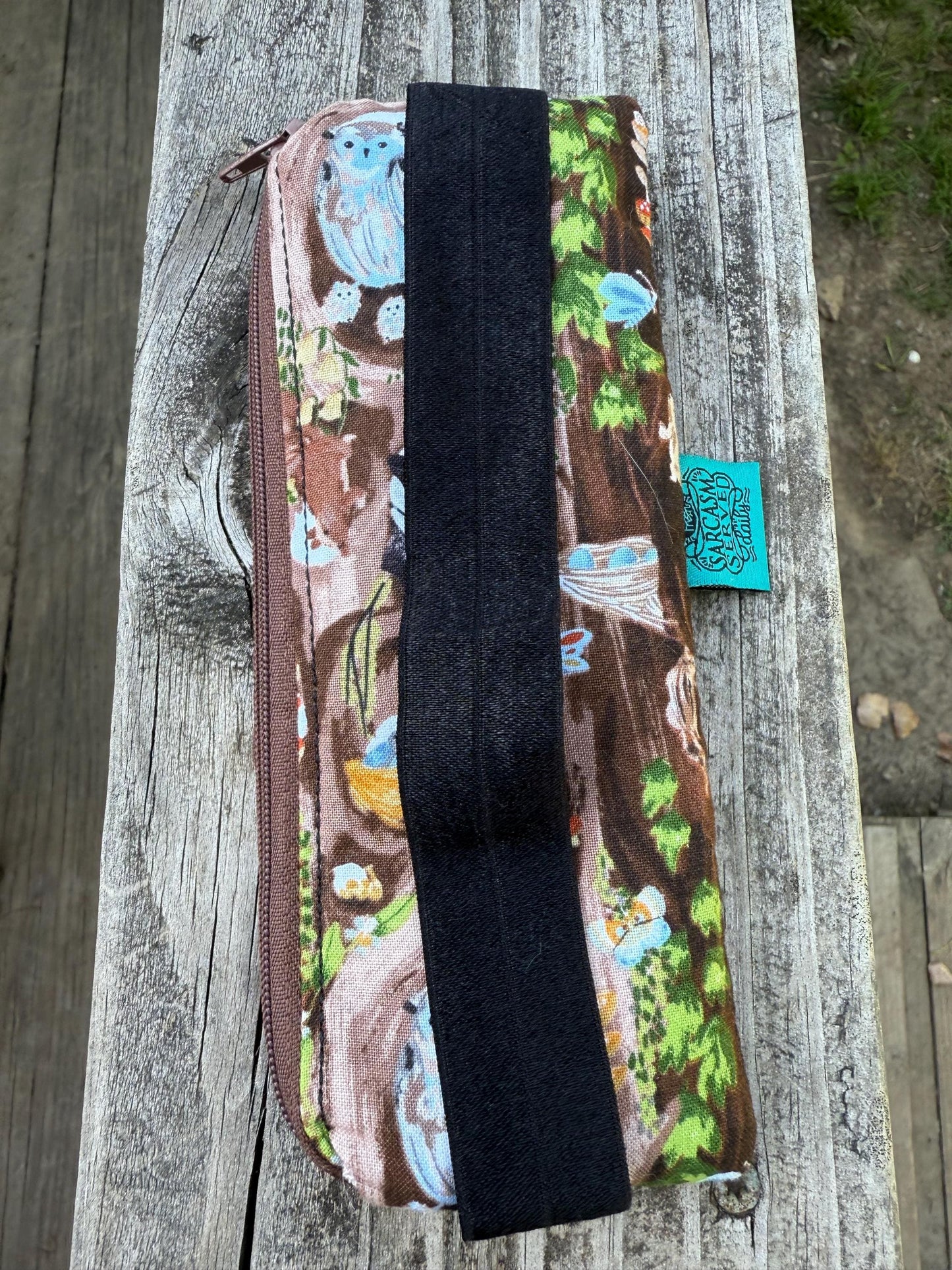 Stretch Elastic Pencil Pouch for Journals & Binders – Planner Accessory