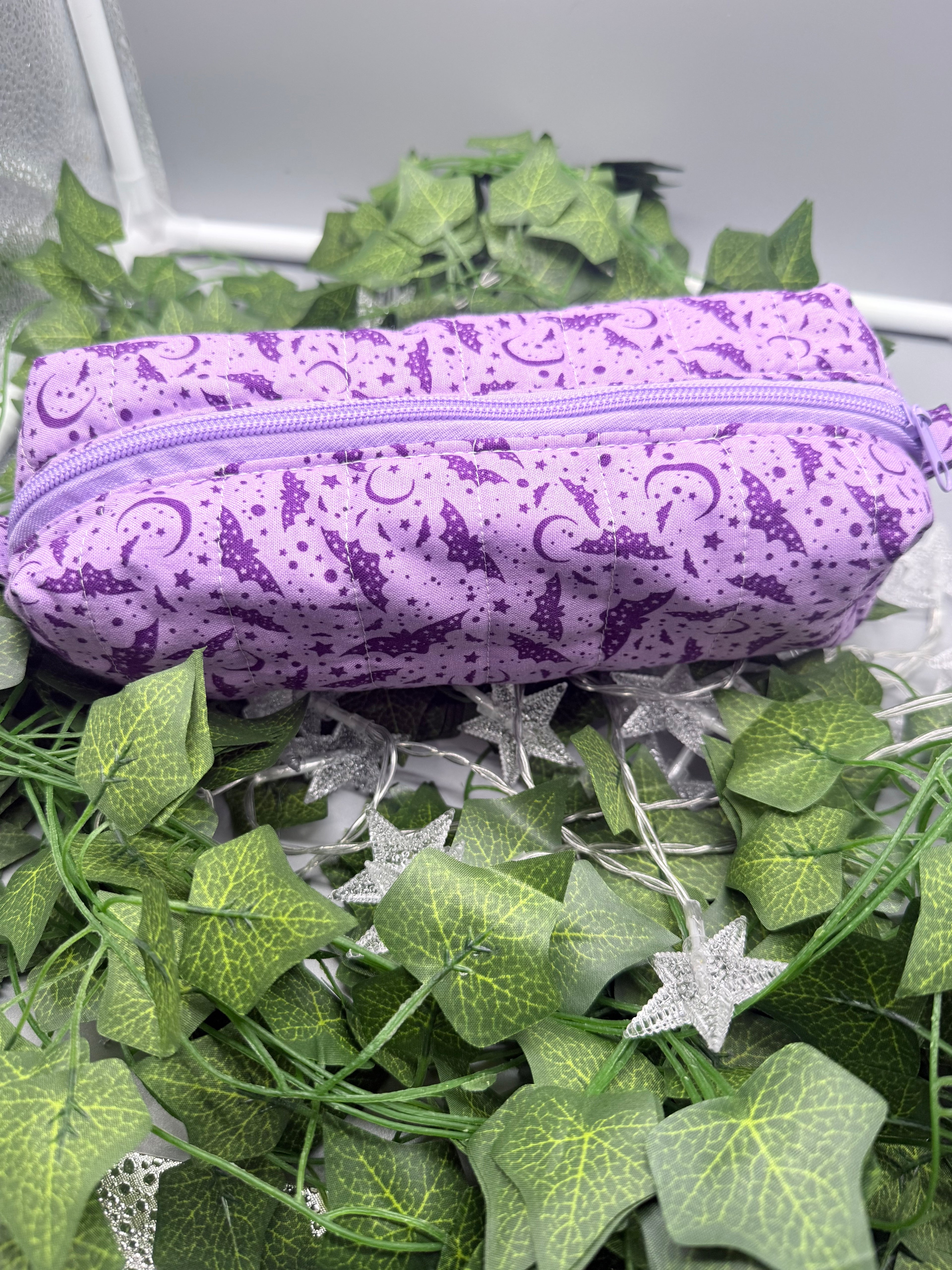 The Signature Quilted Boxy Pouch - Handmade Zipper Organizer